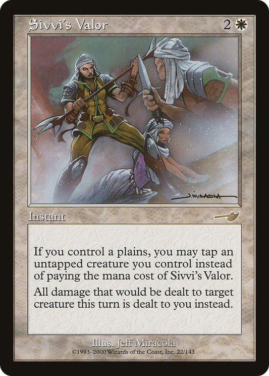 Sivvi's Valor - Foil