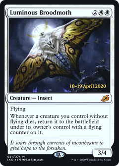 Luminous Broodmoth (021) (Prerelease) - Foil