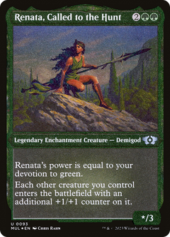 Renata, Called to the Hunt (0093) - Foil Etched
