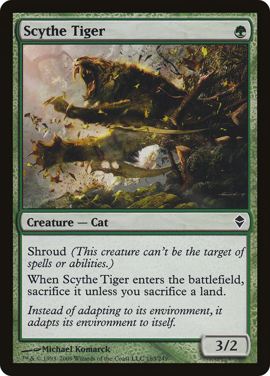 Scythe Tiger - Foil