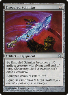 Ensouled Scimitar - Foil