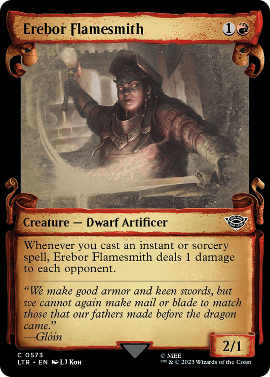 Erebor Flamesmith (0573) (Showcase) - Silver Foil