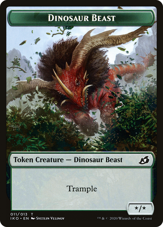 Dinosaur Beast Token (011)