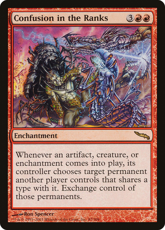 Confusion in the Ranks - Foil