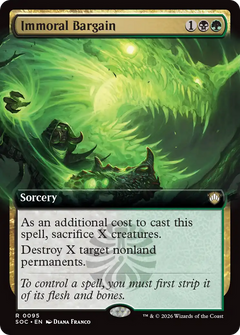 Immoral Bargain (0095) (Extended Art) (SOC)