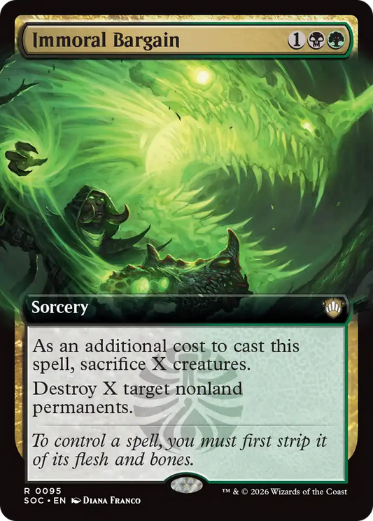 Immoral Bargain (0095) (Extended Art) (SOC)