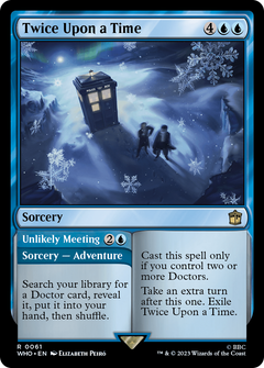 Twice Upon a Time // Unlikely Meeting - Foil