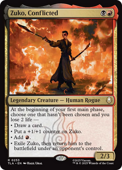 Zuko, Conflicted - Foil tla