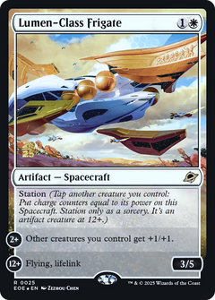 Lumen-Class Frigate (0025) (Prerelease) - Foil