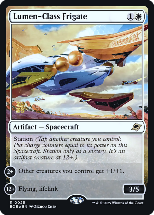 Lumen-Class Frigate (0025) (Prerelease) - Foil