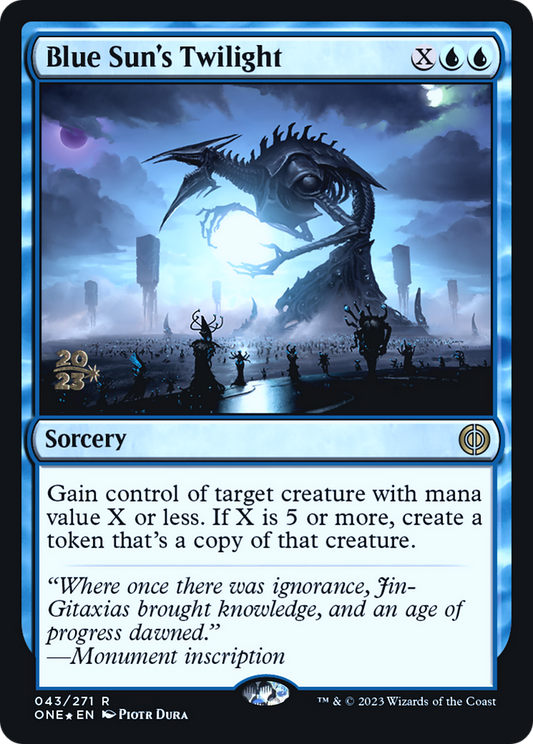 Blue Sun's Twilight (043) (Prerelease) - Foil