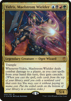 Yidris, Maelstrom Wielder (Oversized) - Foil