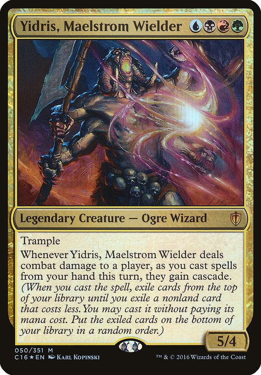 Yidris, Maelstrom Wielder (Oversized) - Foil