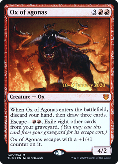 Ox of Agonas (147) (Prerelease) - Foil
