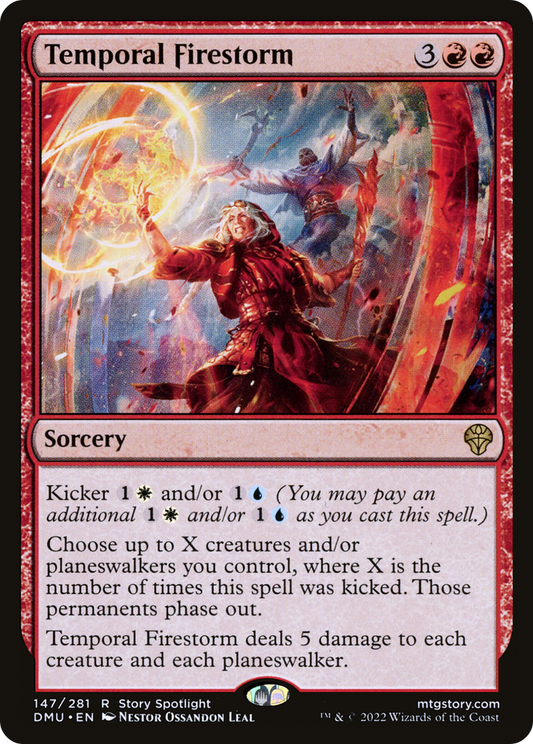 Temporal Firestorm - Foil