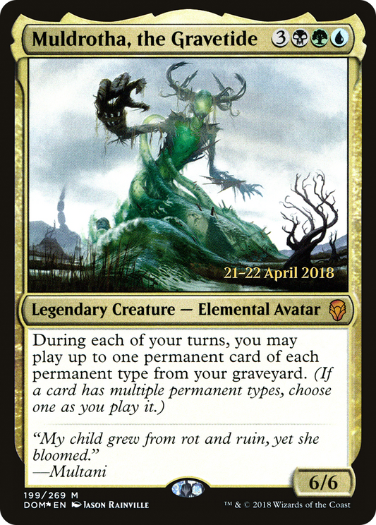 Muldrotha, the Gravetide (199) (Prerelease) - Foil