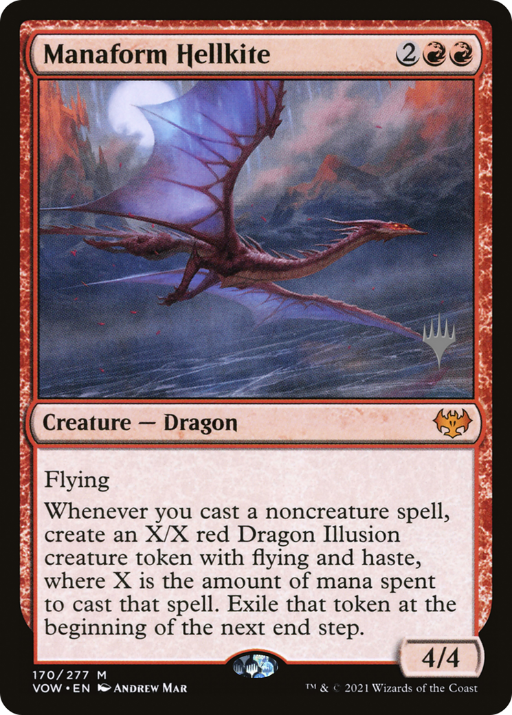 Manaform Hellkite (170) (Promo Pack) - Foil