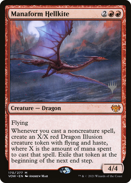 Manaform Hellkite (170) (Promo Pack) - Foil