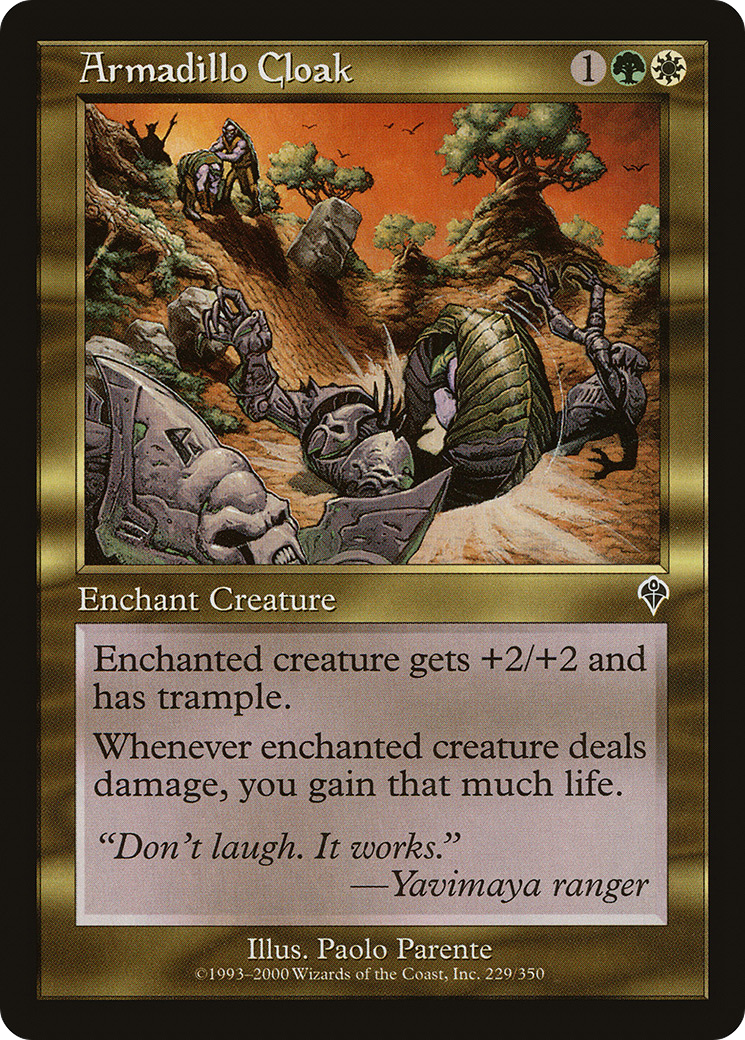 Armadillo Cloak - Foil