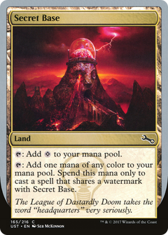 Secret Base (The League of Dastardly Doom)