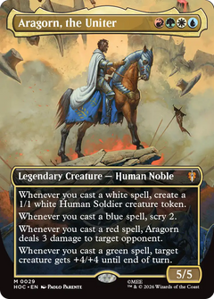 Aragorn, the Uniter (0029) (Borderless) (HOC)