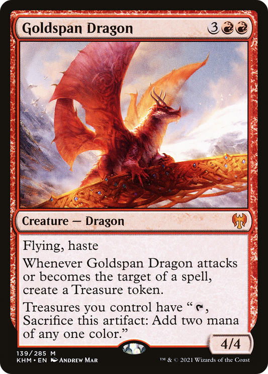 Goldspan Dragon - Foil