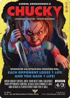 Chucky [Kardur, Doomscourge] (1807) (Reversible) (Showcase) (SLD)