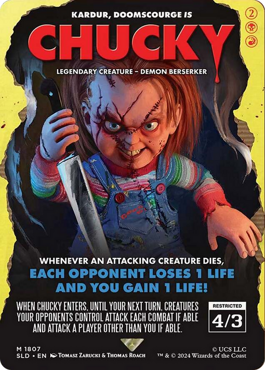 Chucky [Kardur, Doomscourge] (1807) (Reversible) (Showcase) (SLD)
