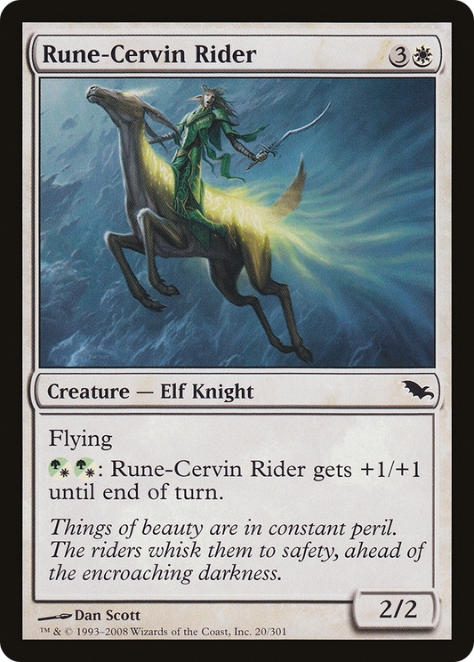 Rune-Cervin Rider - Foil