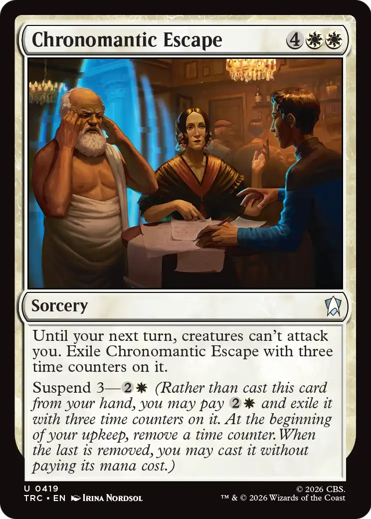 Chronomantic Escape (TRC) - Surge Foil
