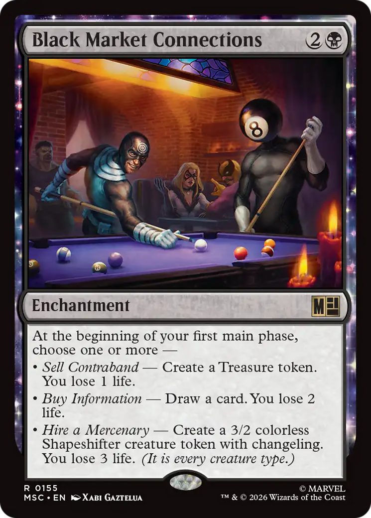 Black Market Connections (MSC)