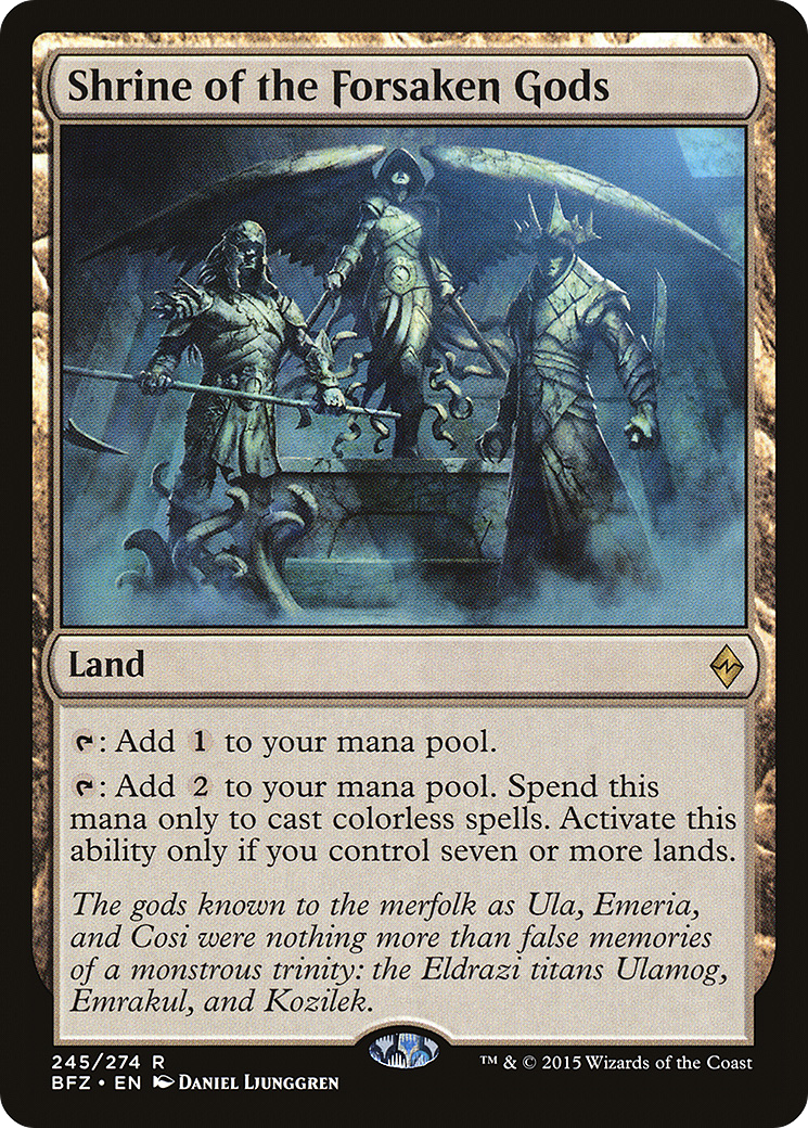 Shrine of the Forsaken Gods - Foil