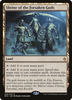 Shrine of the Forsaken Gods - Foil