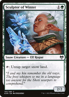 Sculptor of Winter - Foil
