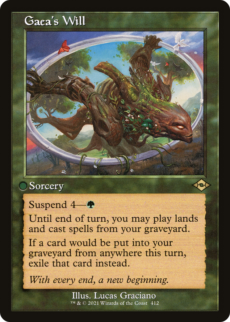 Gaea's Will (412) (Retro Frame)