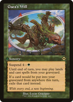 Gaea's Will (412) (Retro Frame) - Foil Etched