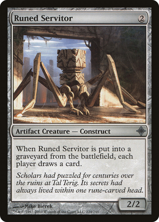 Runed Servitor - Foil