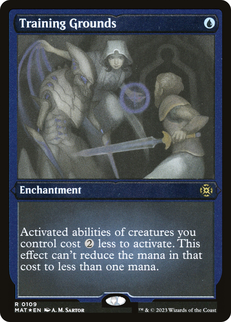 Training Grounds (0109) - Foil Etched