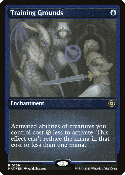 Training Grounds (0109) - Foil Etched