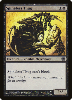 Spineless Thug - Foil