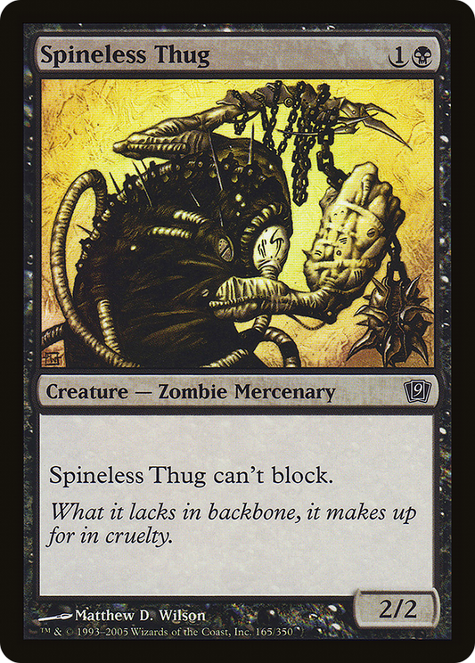 Spineless Thug - Foil