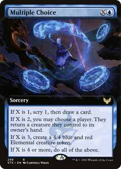 Multiple Choice (298) (Extended Art)