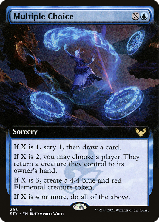 Multiple Choice (298) (Extended Art) - Foil
