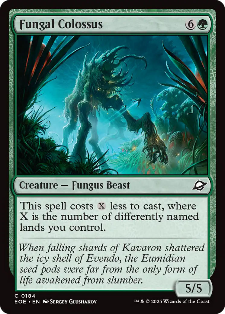 Fungal Colossus - Foil