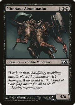 Minotaur Abomination  - Foil