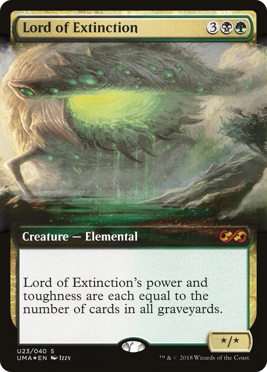 Lord of Extinction (U23) (Extended Art) - Foil