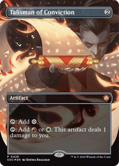 Talisman of Conviction (0428) (Borderless) (SOC) - Foil