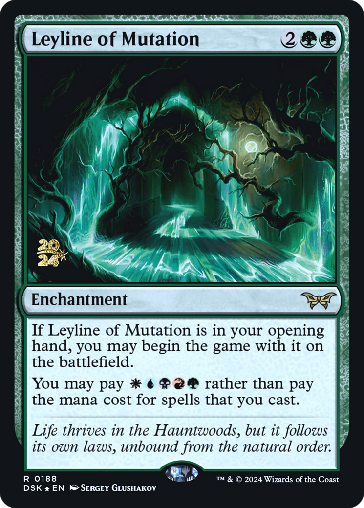 Leyline of Mutation (0188) (Prerelease) - Foil