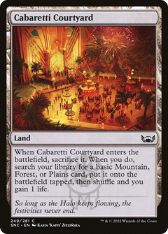 Cabaretti Courtyard - Foil