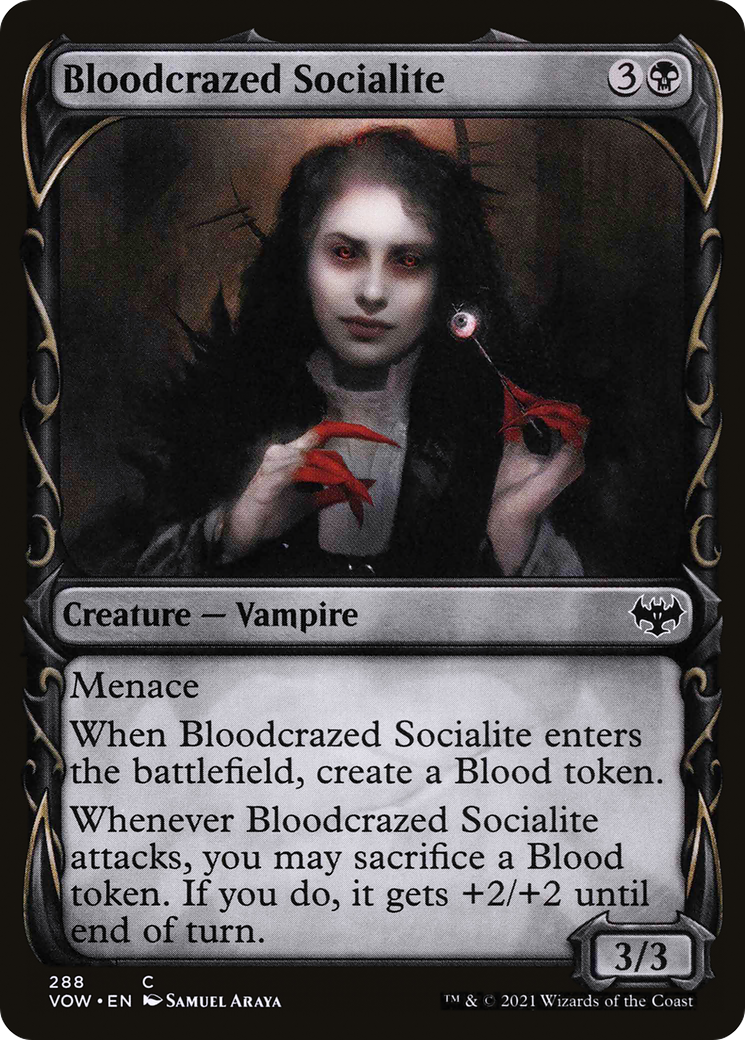 Bloodcrazed Socialite (288) (Showcase)